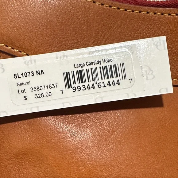 Dooney & Bourke Tan Leather Shoulder Bag